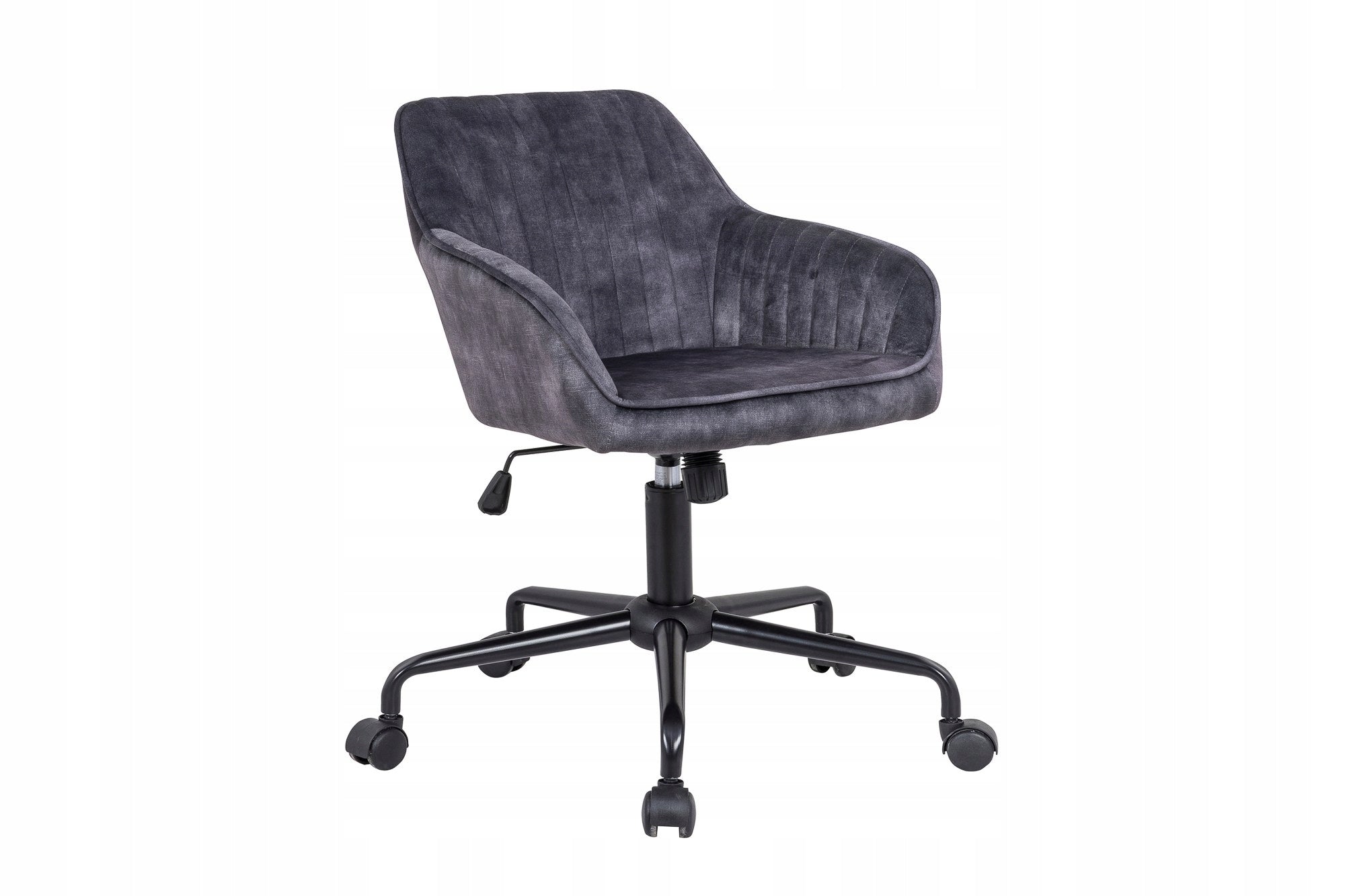 Office chair Turin dark grey velvet 40305