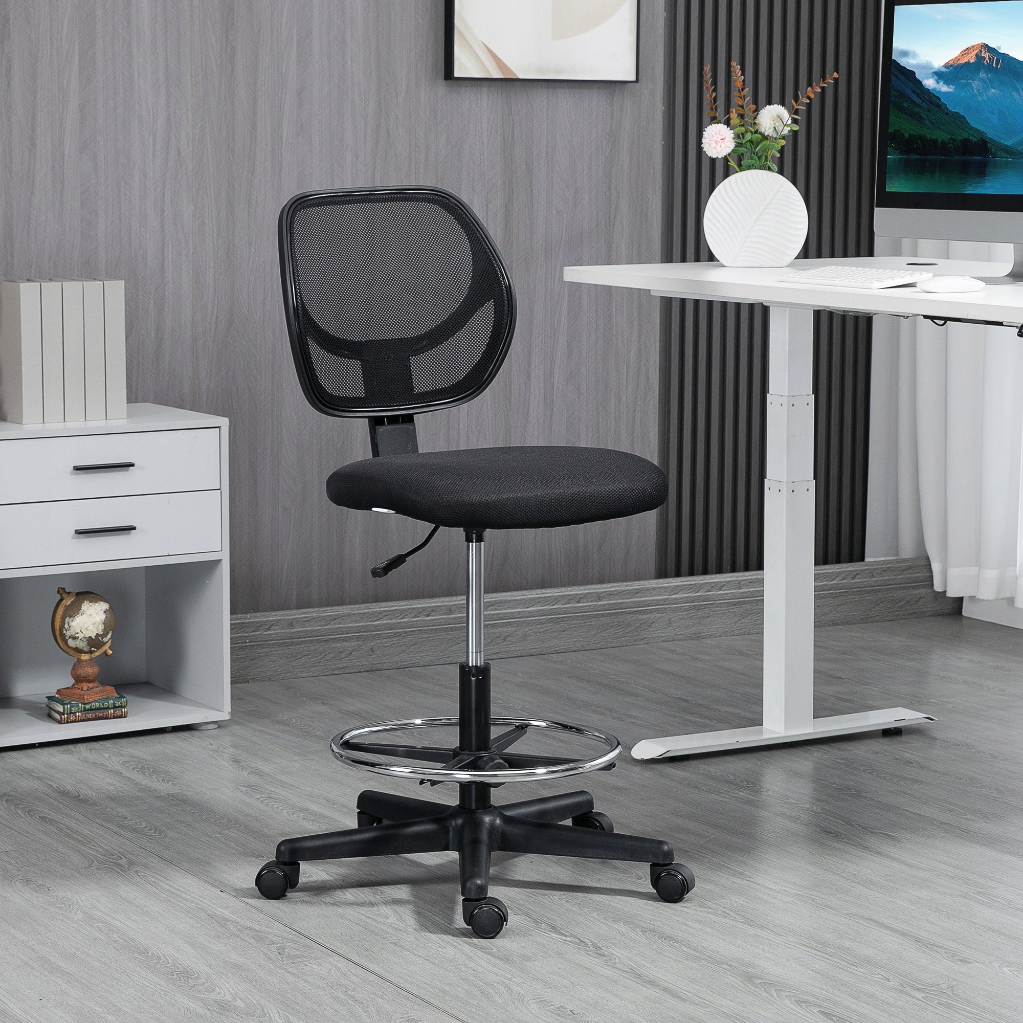 Office chair Vinsetto 921-631V00BK 59x61x113 cm black