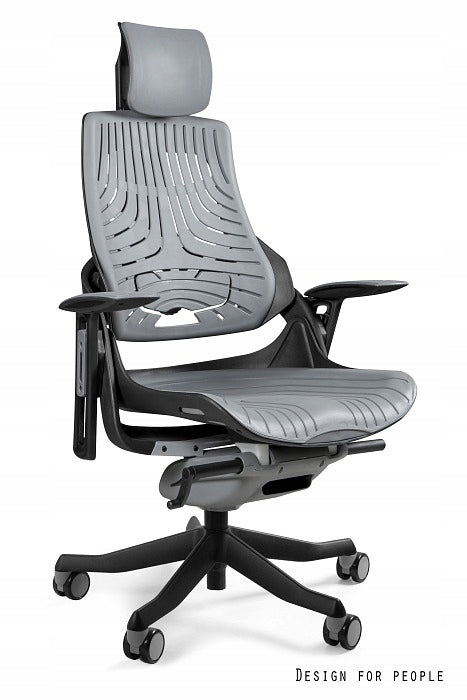 Office chair WAU Unique ergonomic black elastomer colors