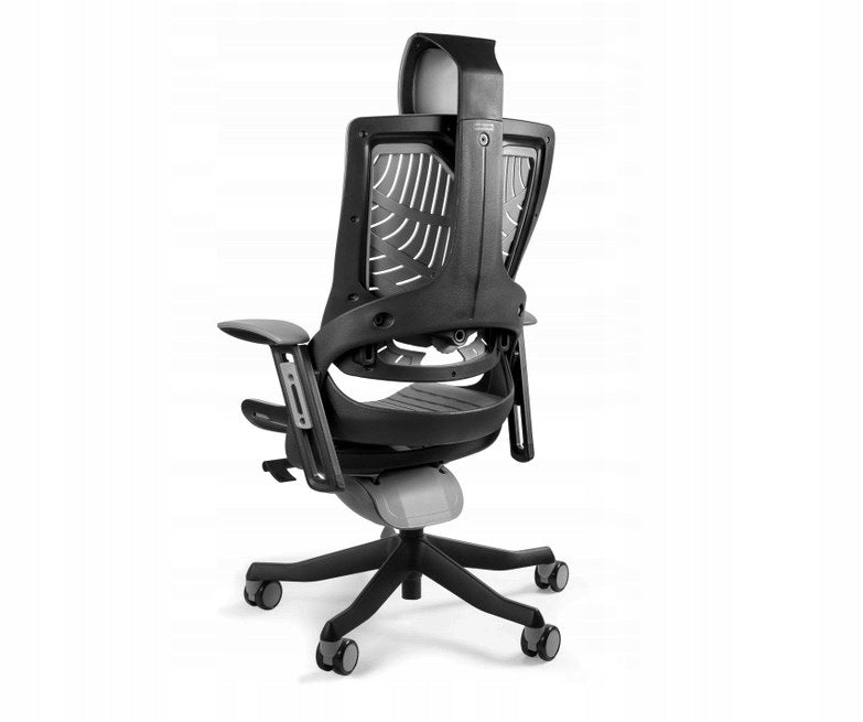 Office chair Wau 2 TPE-8 elastomer grey/black Upholstery material other