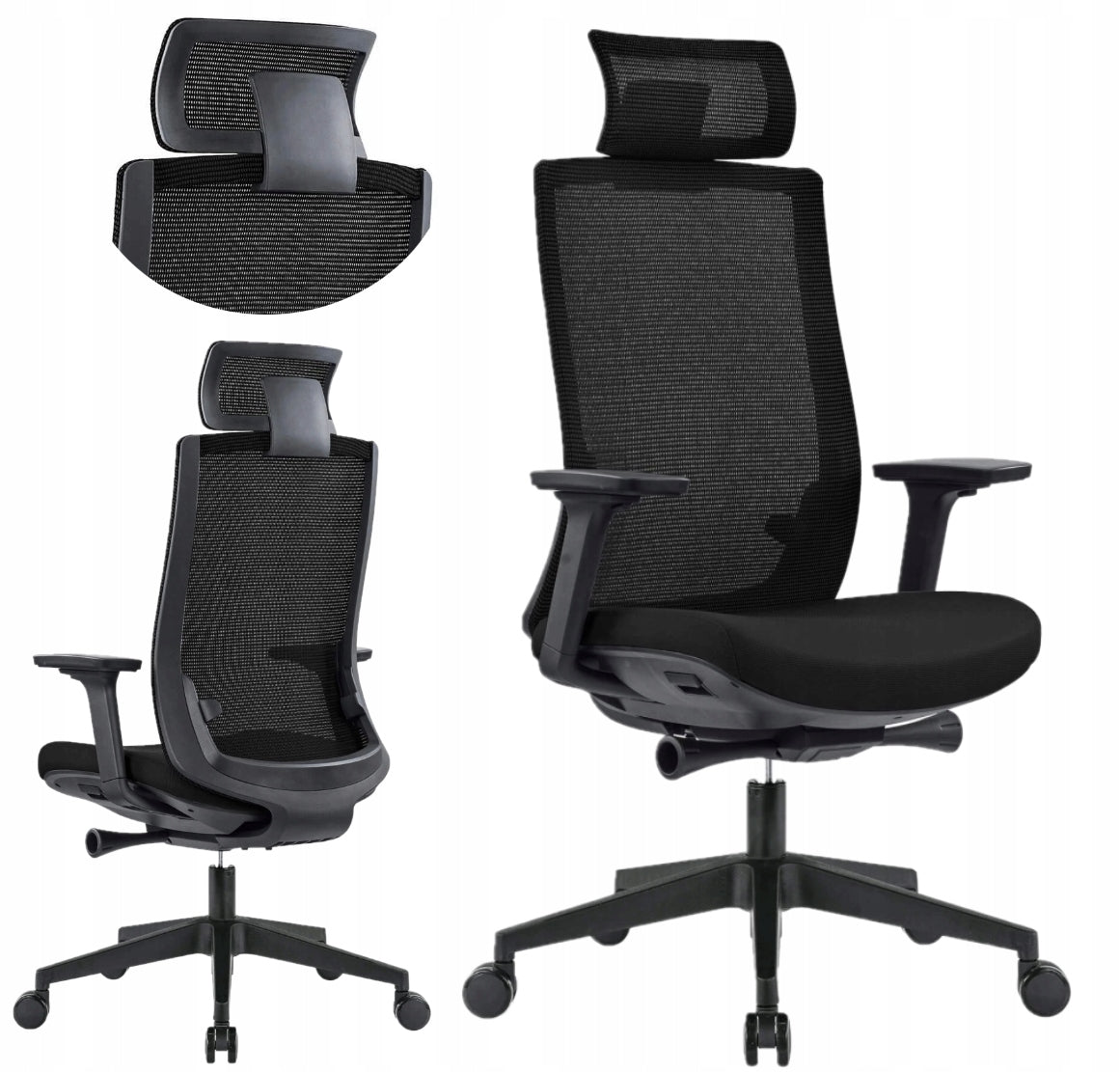 Office chair Zephyr black home office design