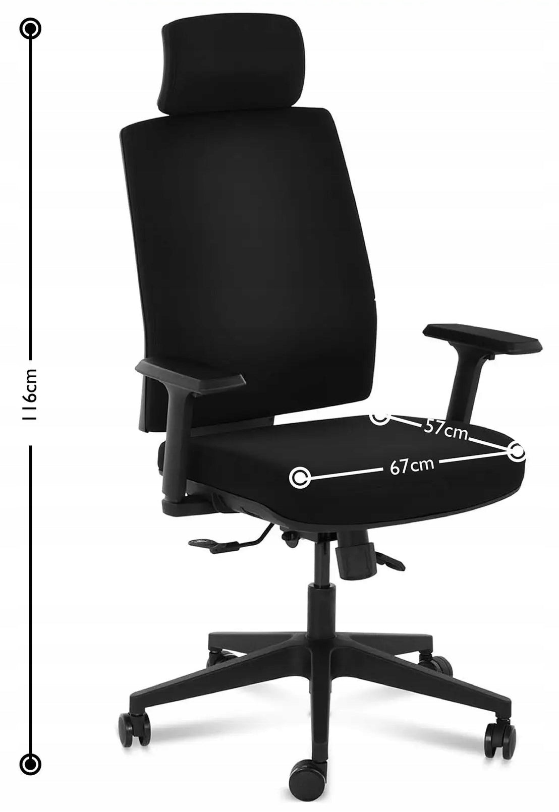 Office chair armrests 200kg FROMM STAR_SEAT_19 10260149 Packaging status original