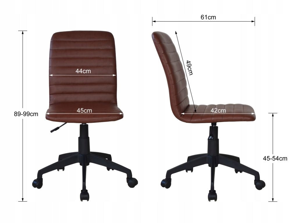 Office chair, brown Kind rotary