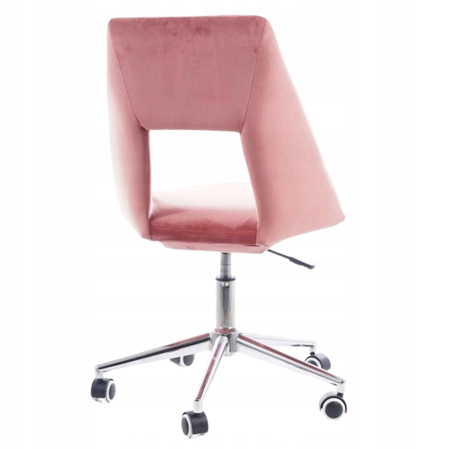 Office chair, desk swivel chair pink velour for children PAX Brand Signal