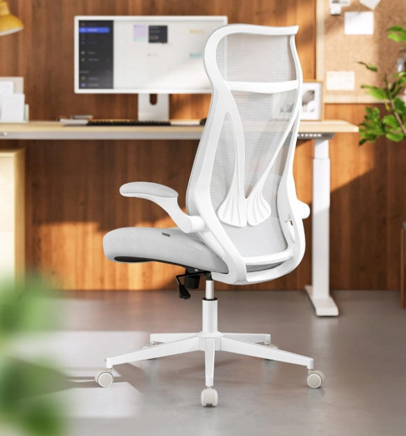 Office chair, ergonomic backrest, adjustable 150 kg SONGMICS OBN088GD01 Brand Songmics