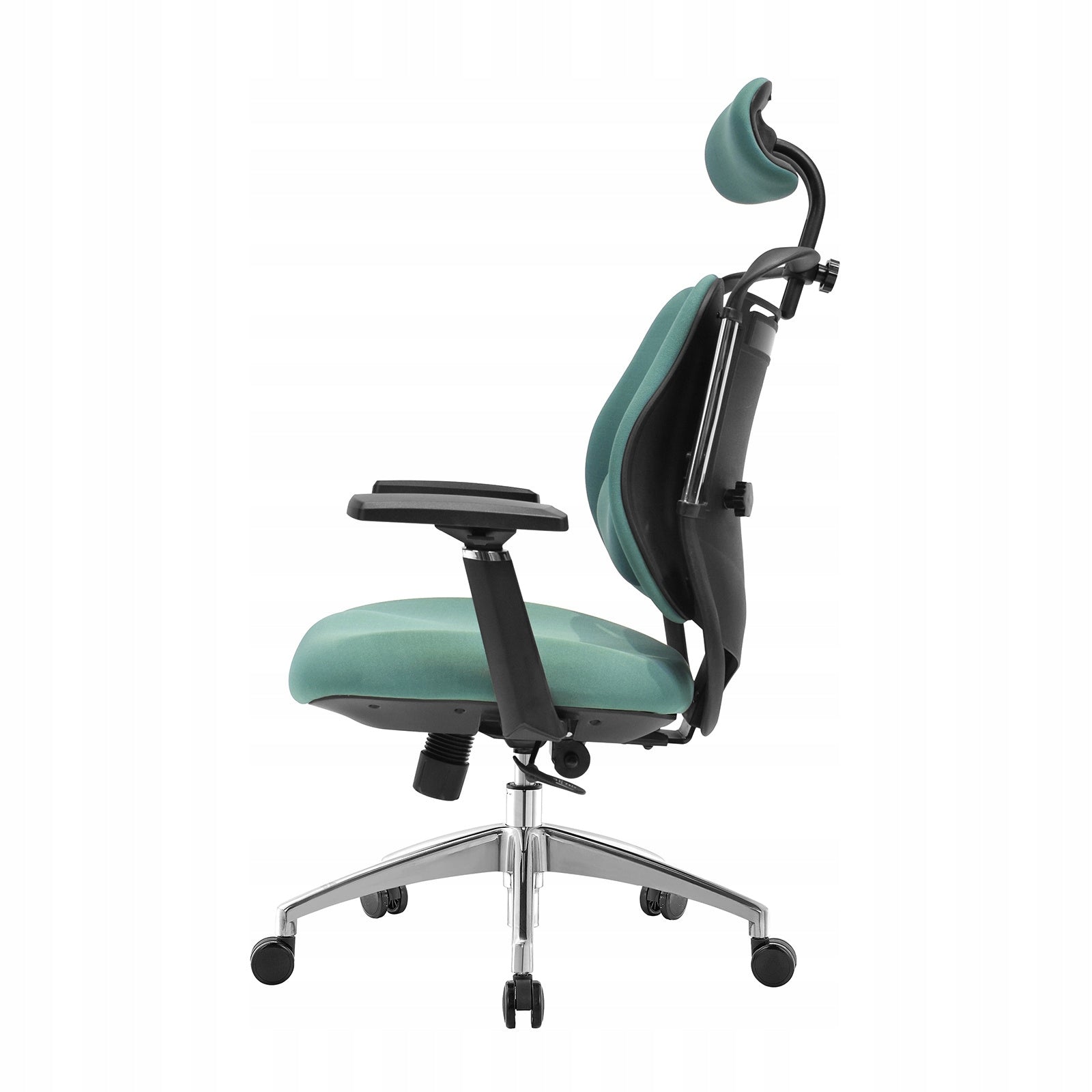 Office chair ergonomic office Green office chair Spłenia BHP Manufacturer code Fotel biurowy Katy Green