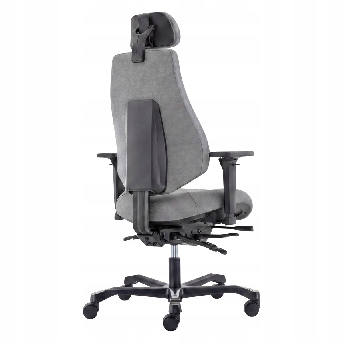 Office chair for TALL 150kg Spacetronik ERGONOMIC Rotary grey Medical device no