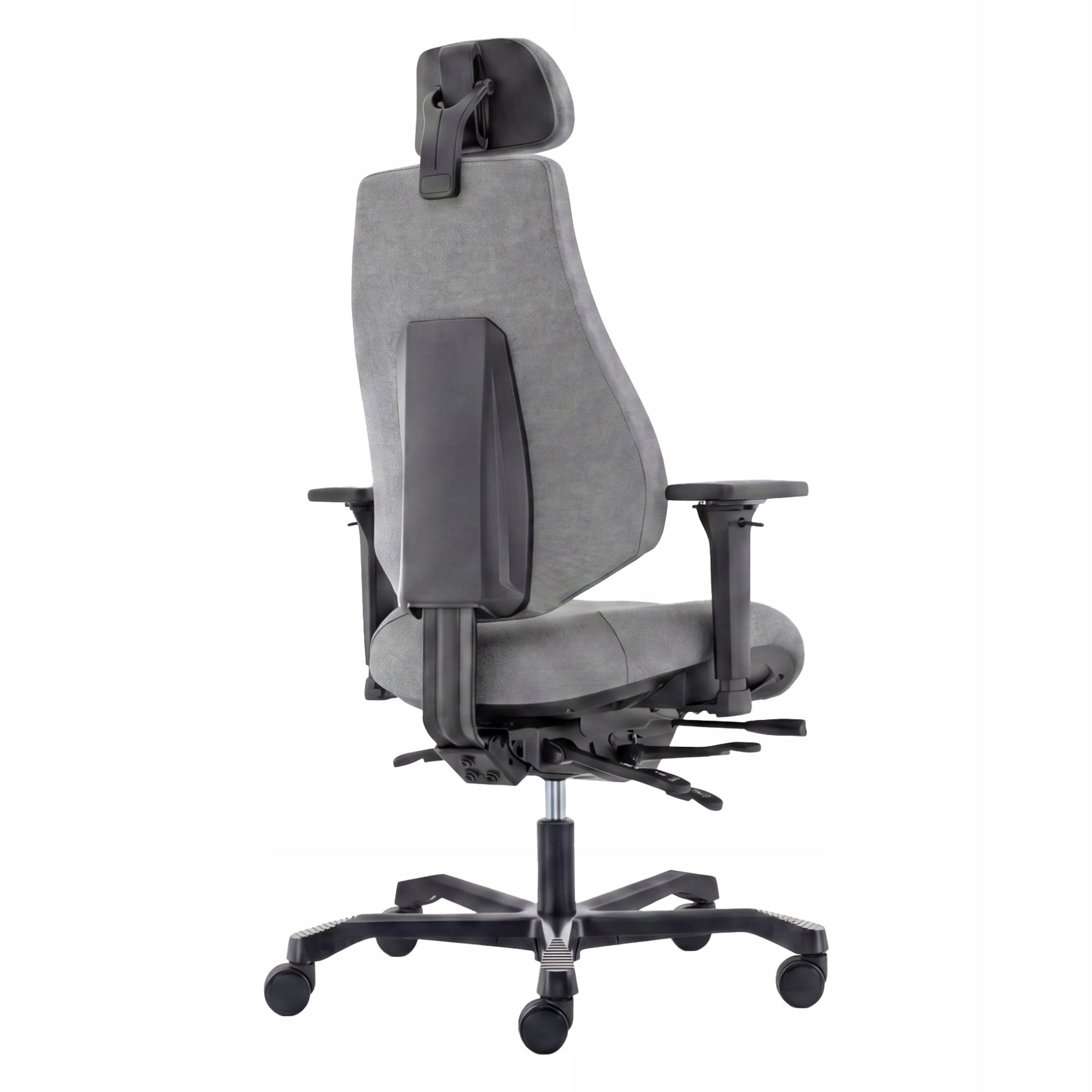 Office chair for TALL 150kg Spacetronik ERGONOMIC Rotary grey Medical device no