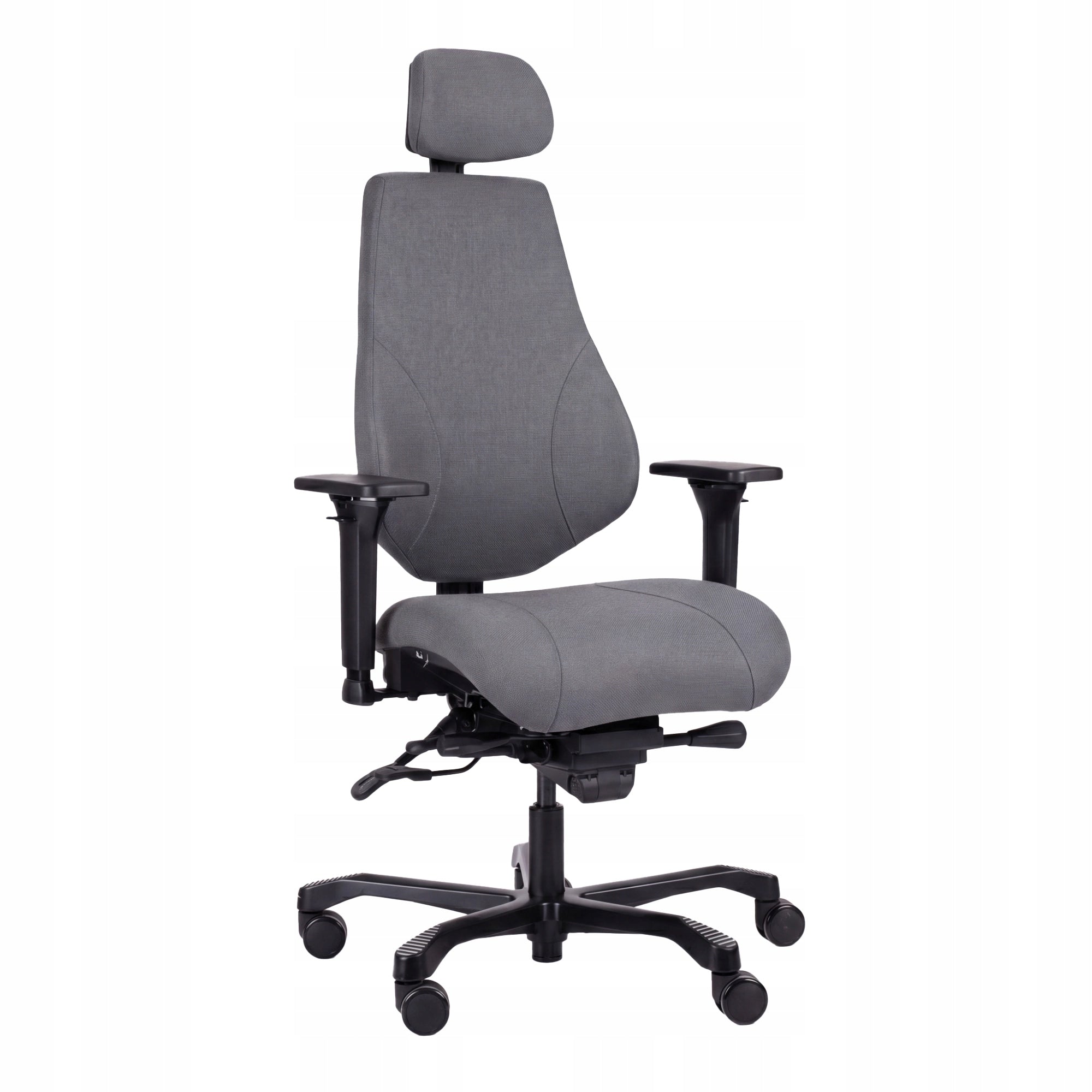 Office chair for TALL 150kg Spacetronik ERGONOMIC Rotary grey