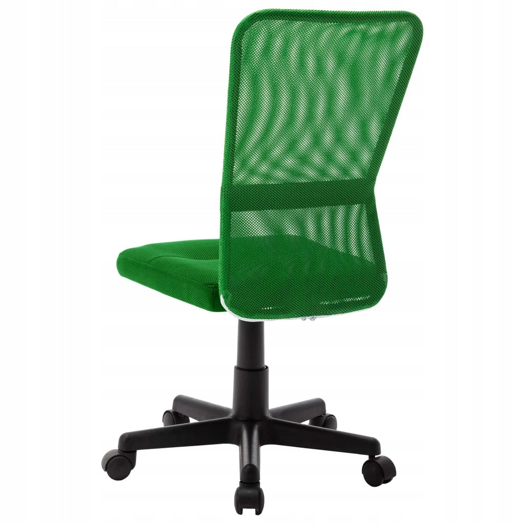 Office chair, green, 44x52x100 cm, with mesh Furniture depth 52 cm