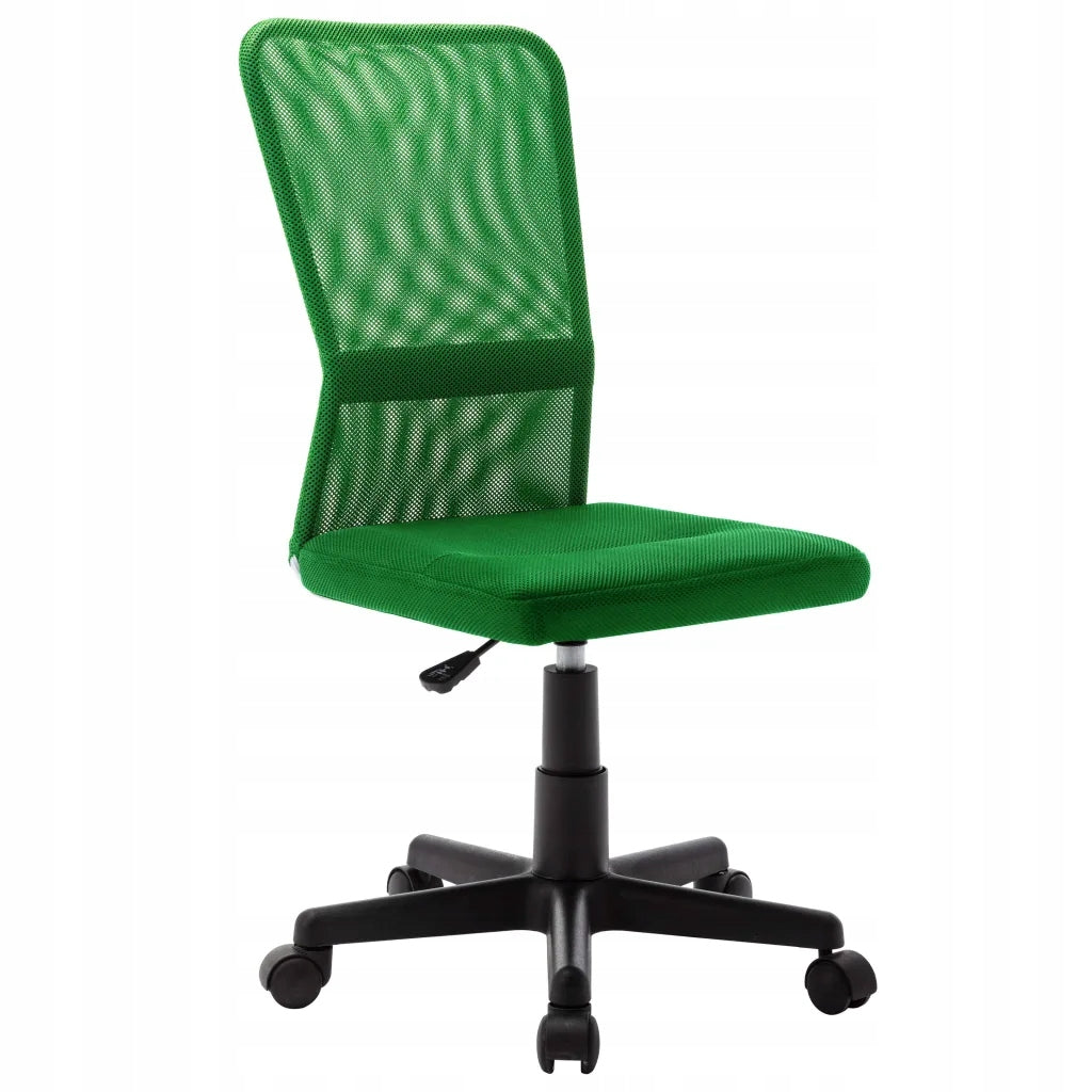 Office chair, green, 44x52x100 cm, with mesh