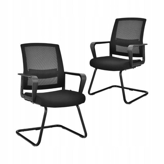 Office chair on skids Costway set of 2 pieces 94 x 57 x 54,5 cm