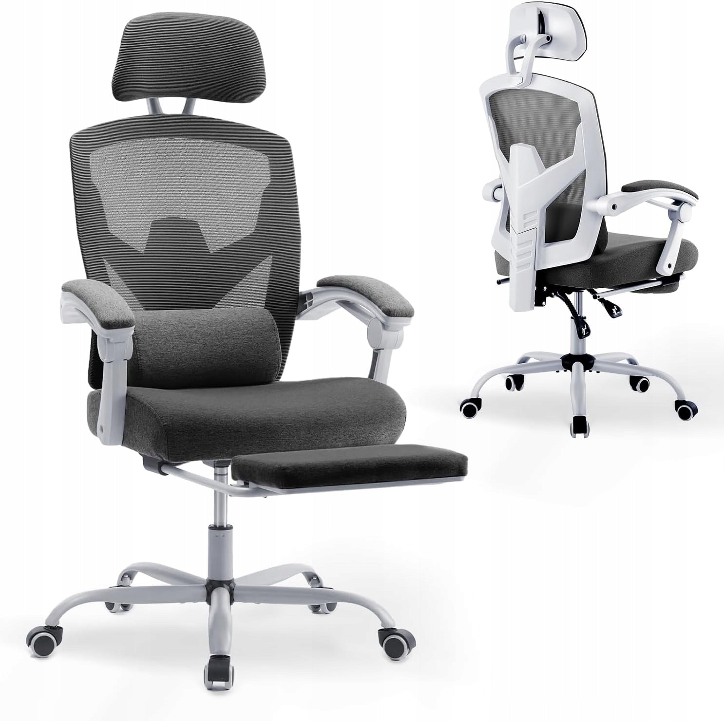 Office chair swivel chair COMFORTABLE BLACK DUMOS Ergonomic HOME OFFICE Manufacturer code C3718