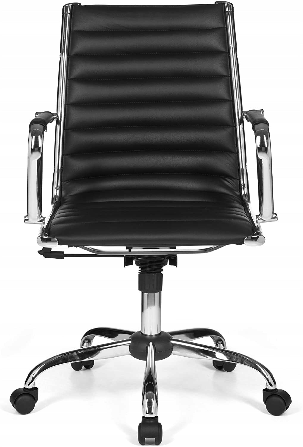 Office chair swivel chair black leather 24h Kind rotary