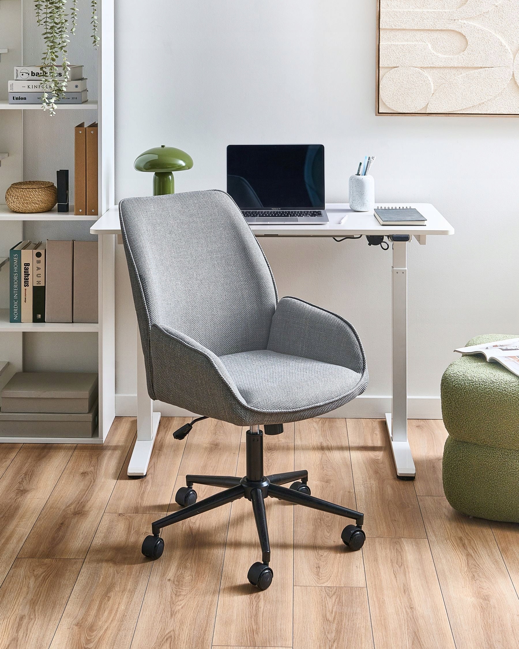Office chair swivel height adjustment dark gray Packaging status original