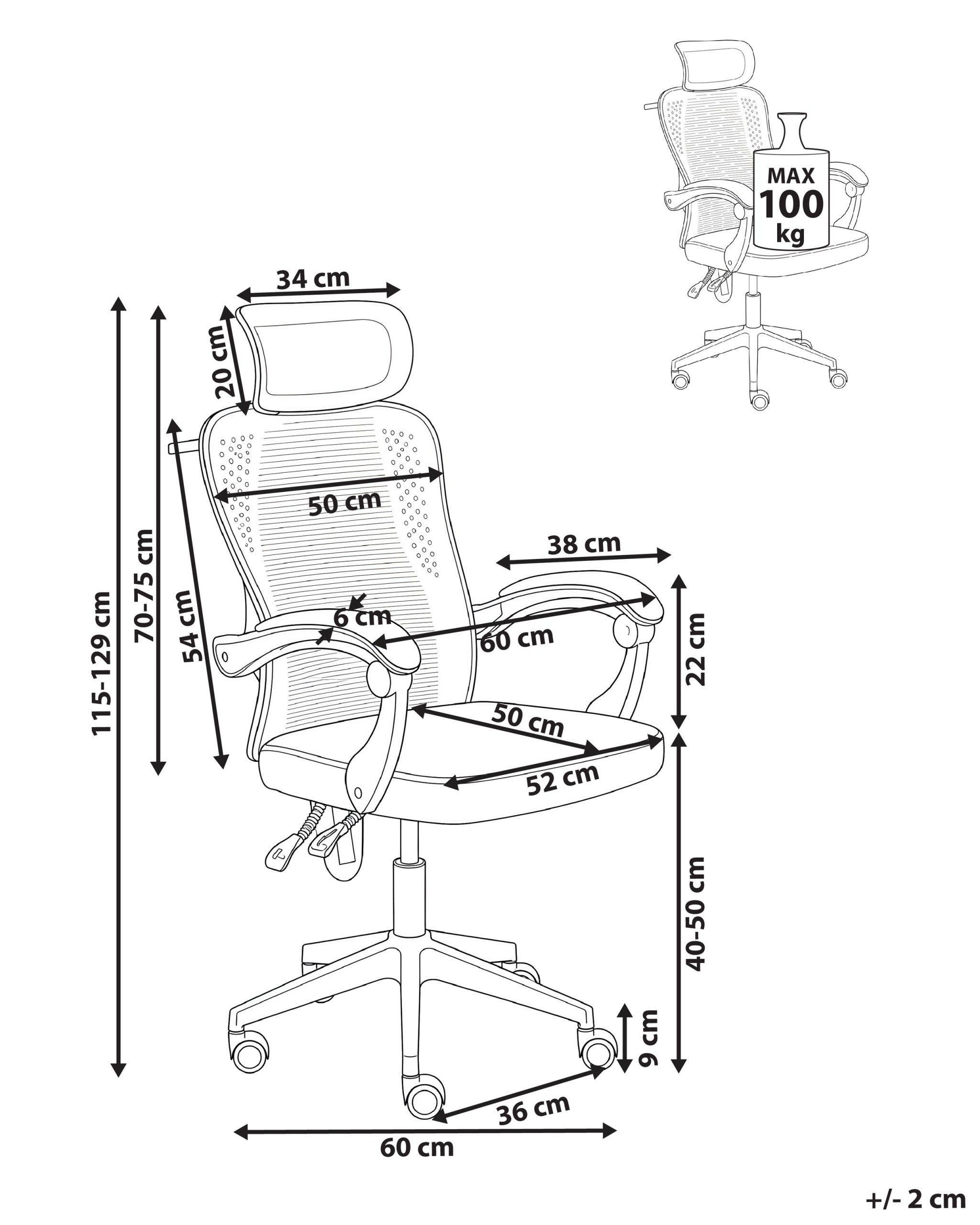 Office chair swivel mesh adjustable mint Medical device no