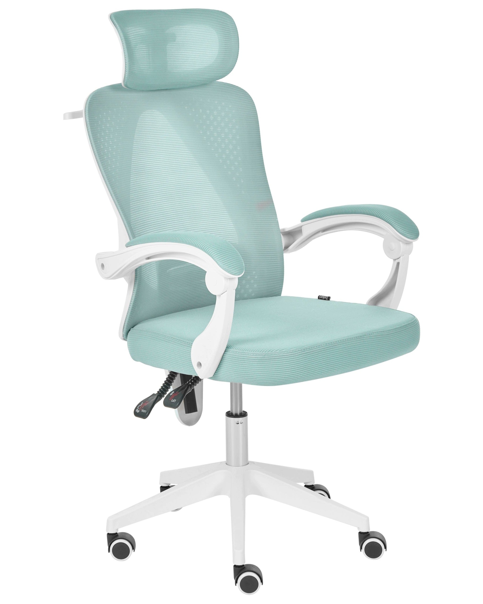 Office chair swivel mesh adjustable mint