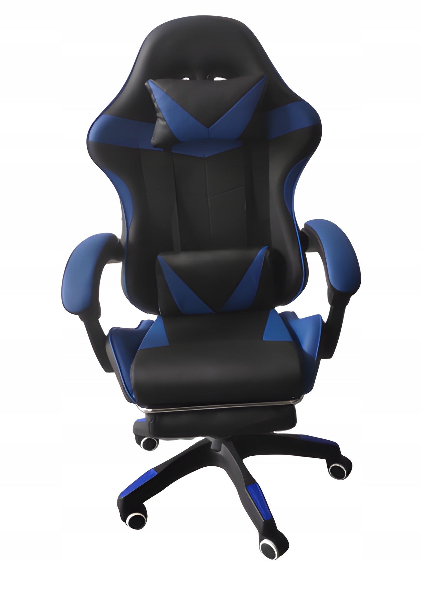 Office chair with footrest COYOTE black - blue Manufacturer code COYOTE CZARNO-NIEBIESKI