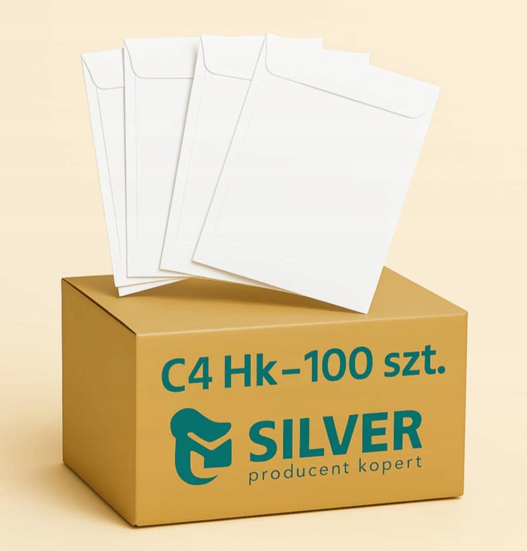 Office envelopes C4(A4) HK white 100 pieces