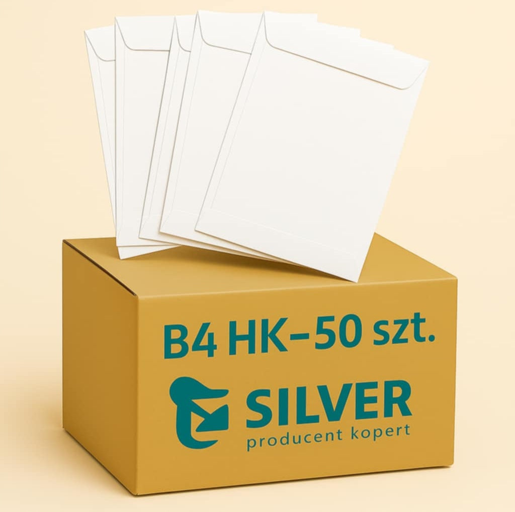 Office envelopes b4 hk white 50 pieces premium