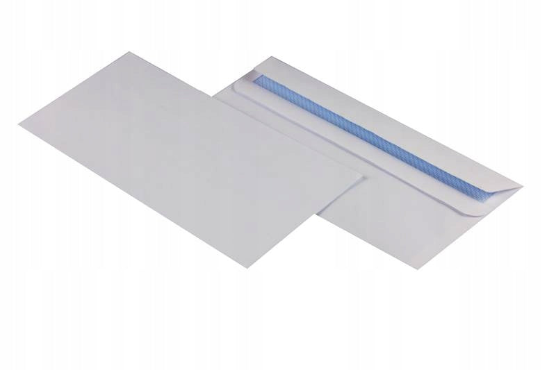 Office envelopes self-adhesive white DL a'25