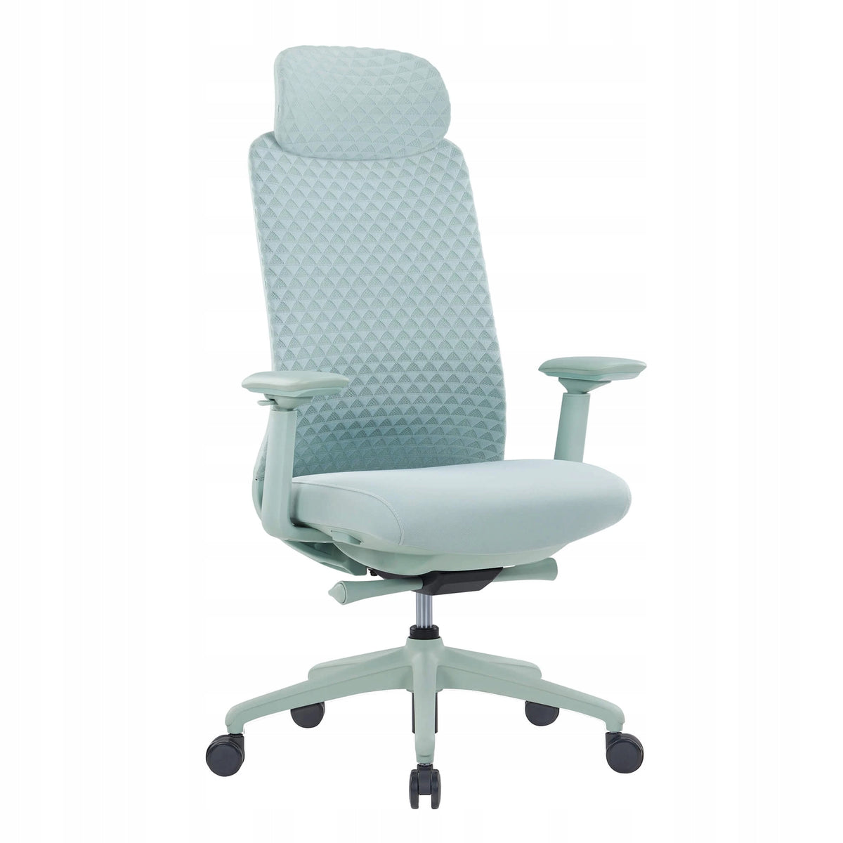 Office ergonomic chair Belmi green 3D fabric