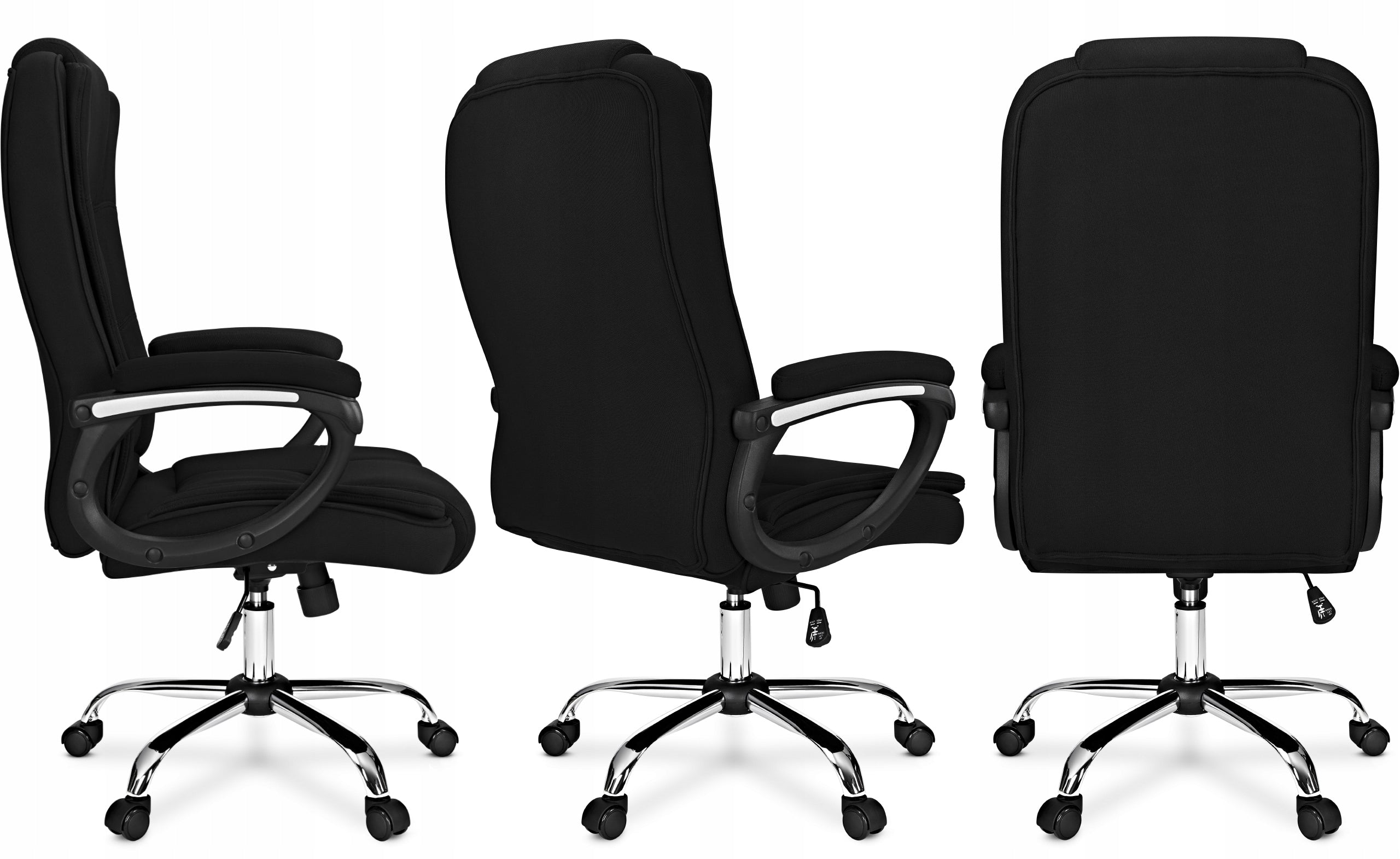 Office gaming chair Ambiente fabric black Brand Home-Fest