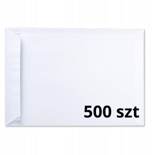 Office letter envelopes for documents C5 white 500pcs with adhesive strip