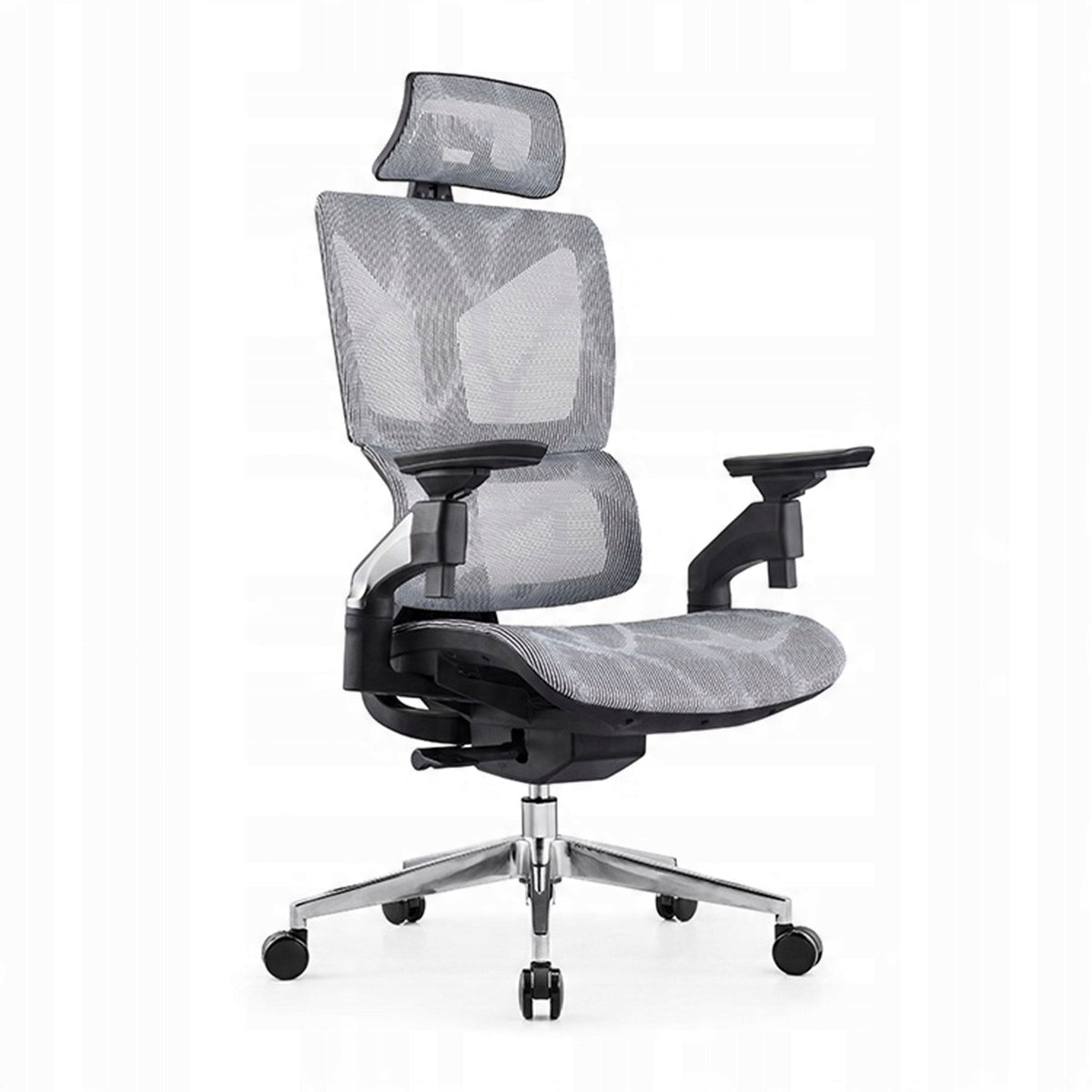 Office swivel chair ADJUSTABLE 130kg Spacetronik Mesh 4D Armrests