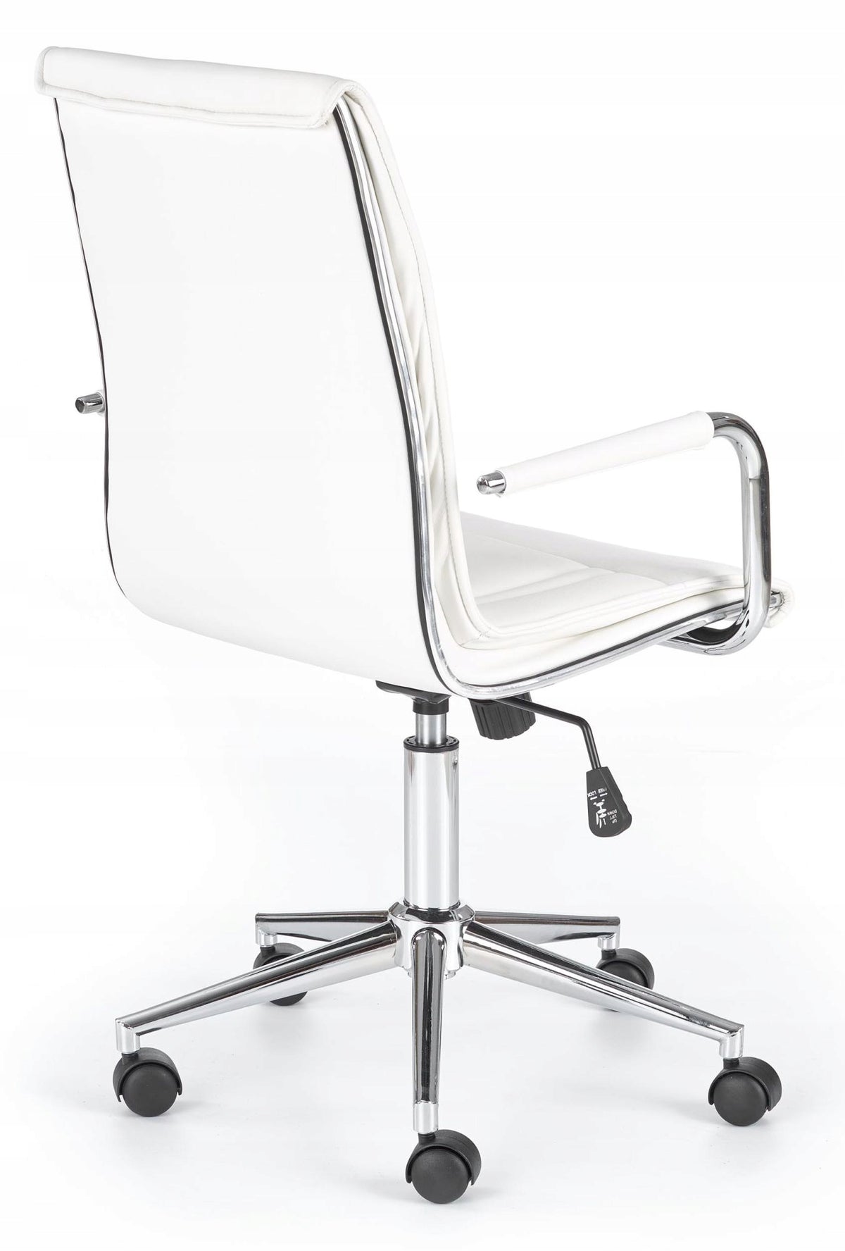 Office swivel chair Faux leather white up to 100 kg Ivy Brand SFM