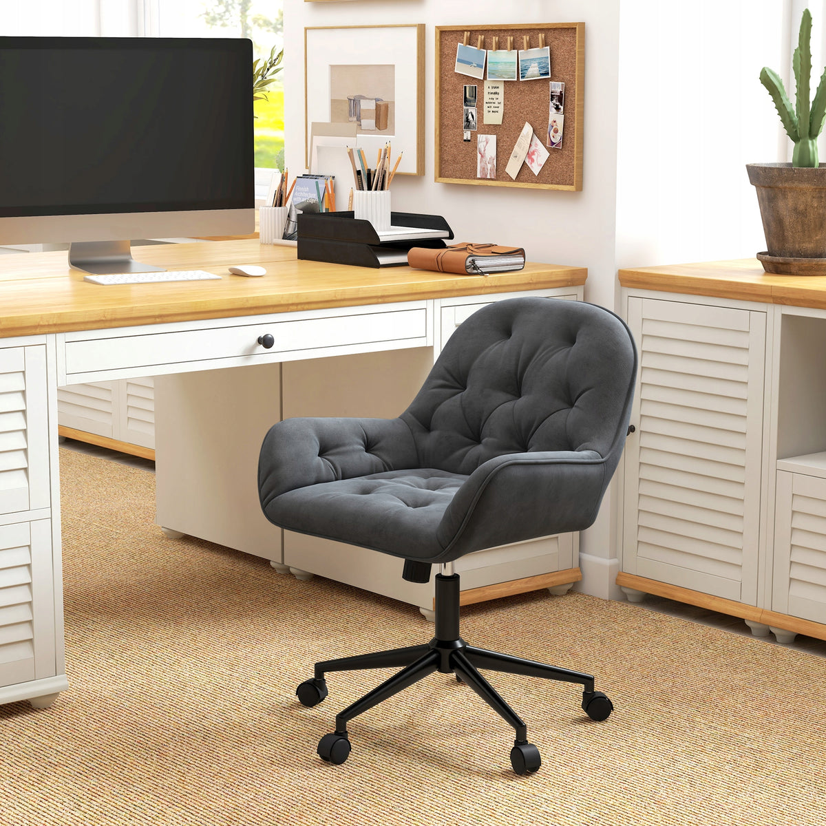 Office swivel chair Vinsetto Modern + Quilted Manufacturer code 921-586V00CG