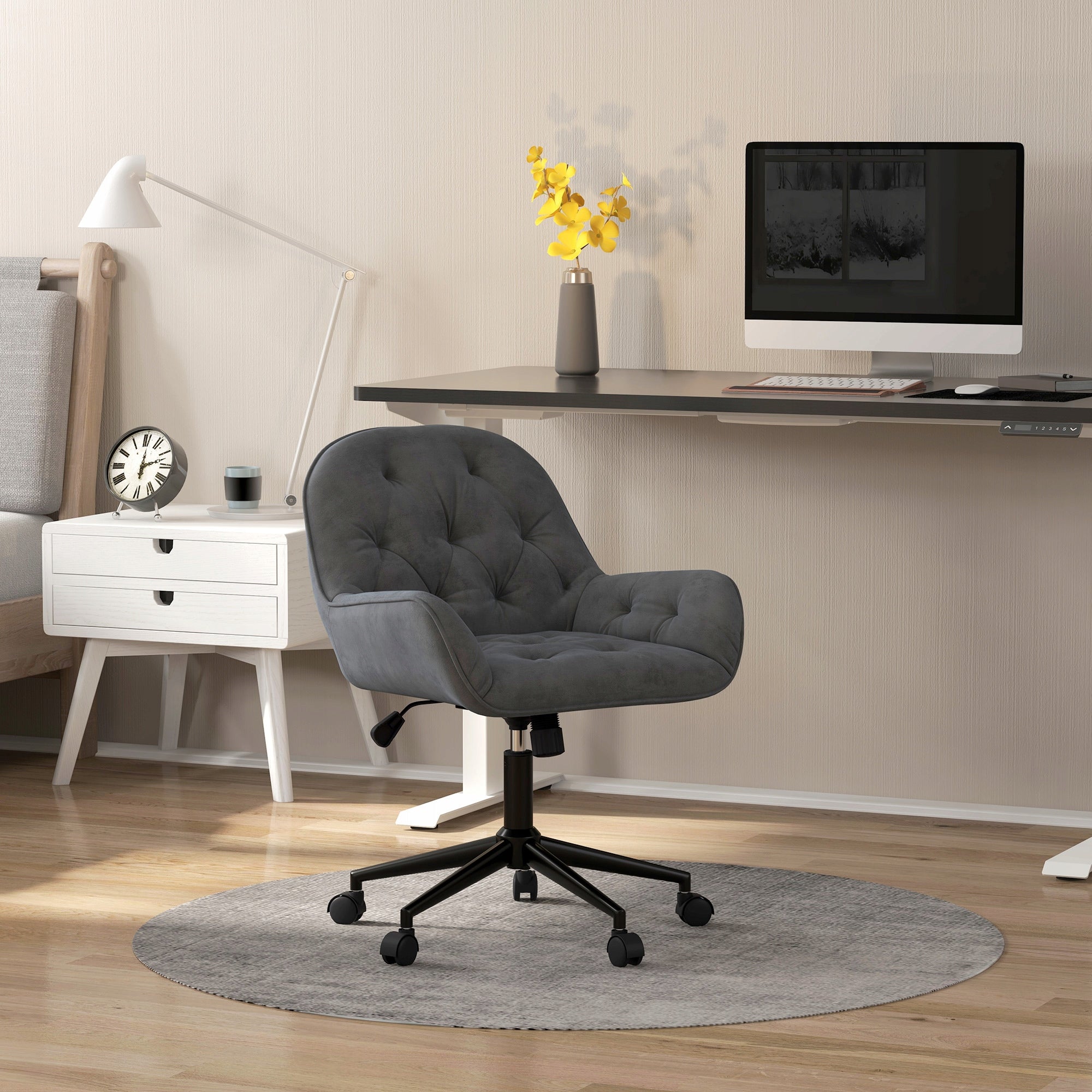 Office swivel chair Vinsetto Modern + Quilted Packaging status original