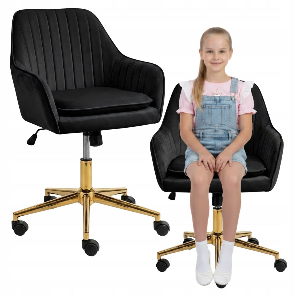 Office swivel chair desk chair comfortable adjustable velour Packaging status original