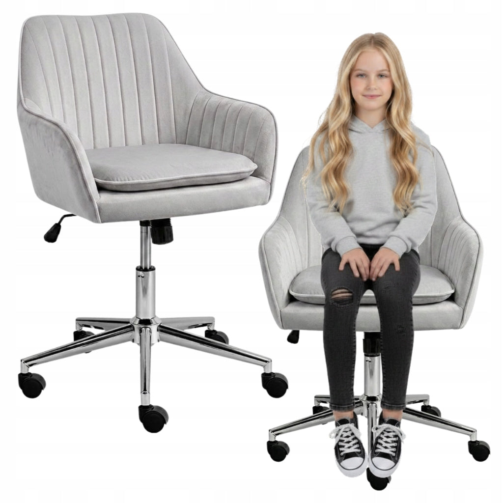 Office swivel chair desk chair comfortable adjustable velour Packaging status original