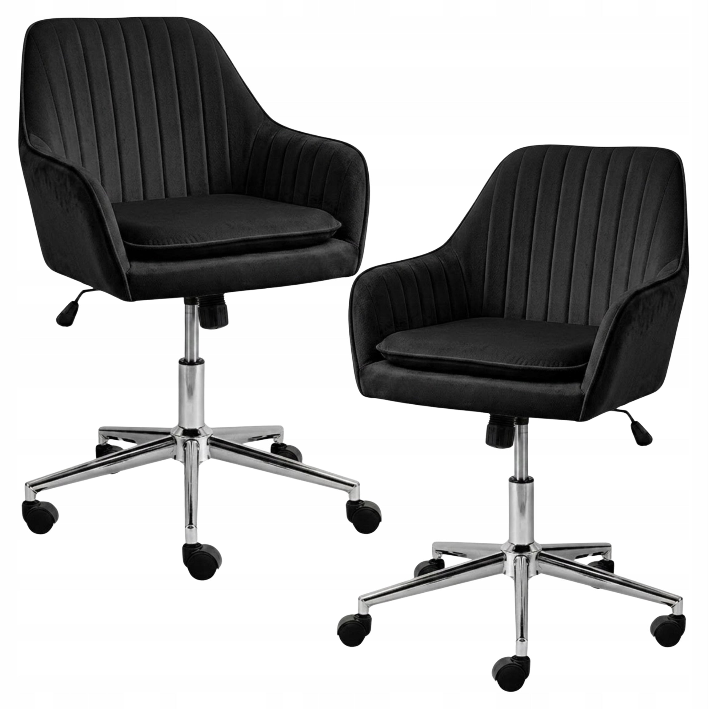 Office swivel chair desk chair comfortable adjustable velour