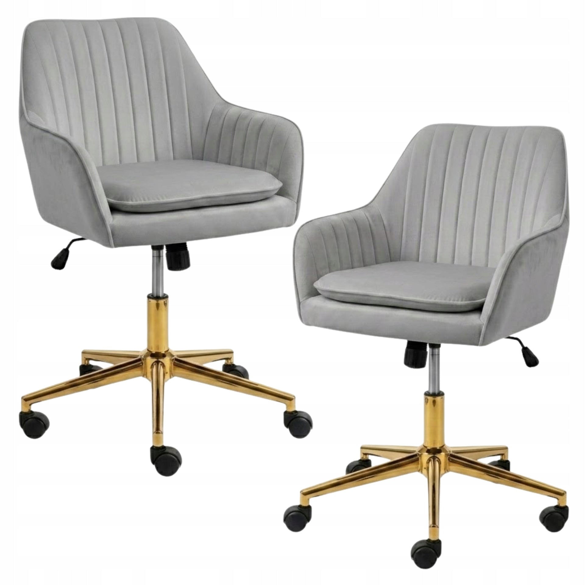 Office swivel chair desk chair comfortable adjustable velour