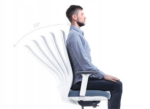 Office swivel chair ergonomic Shine seat adjustment Manufacturer code EFG 101W VF-3