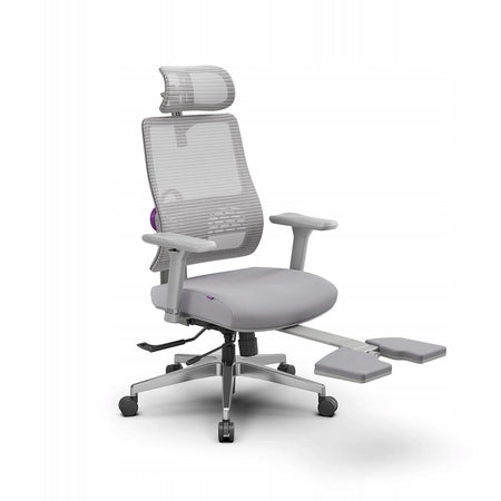 Office swivel chair ergonomic footrest adjustment 136kg Spacetronik