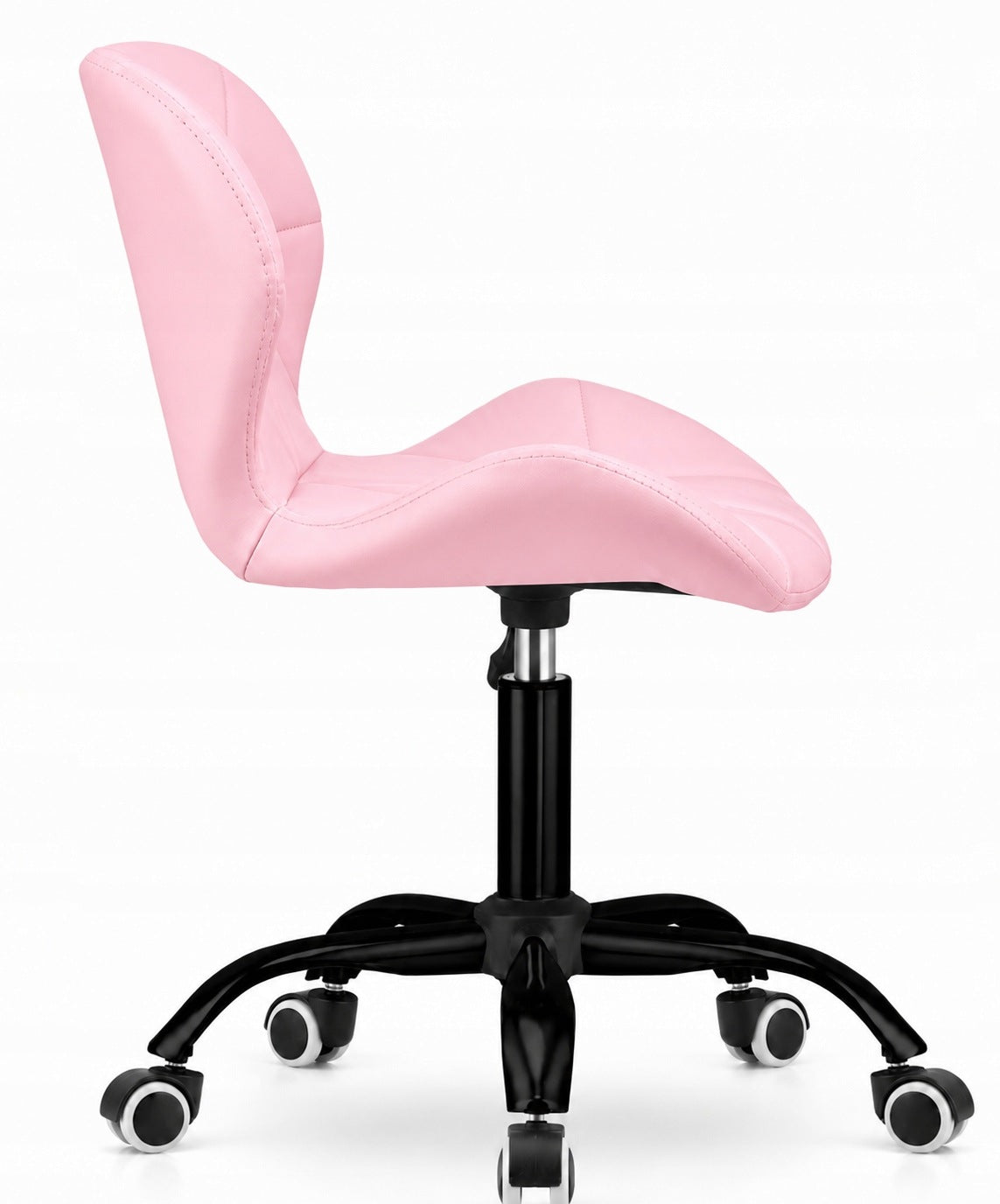 Office swivel chair ergonomic office chair quilted pink Medical device no