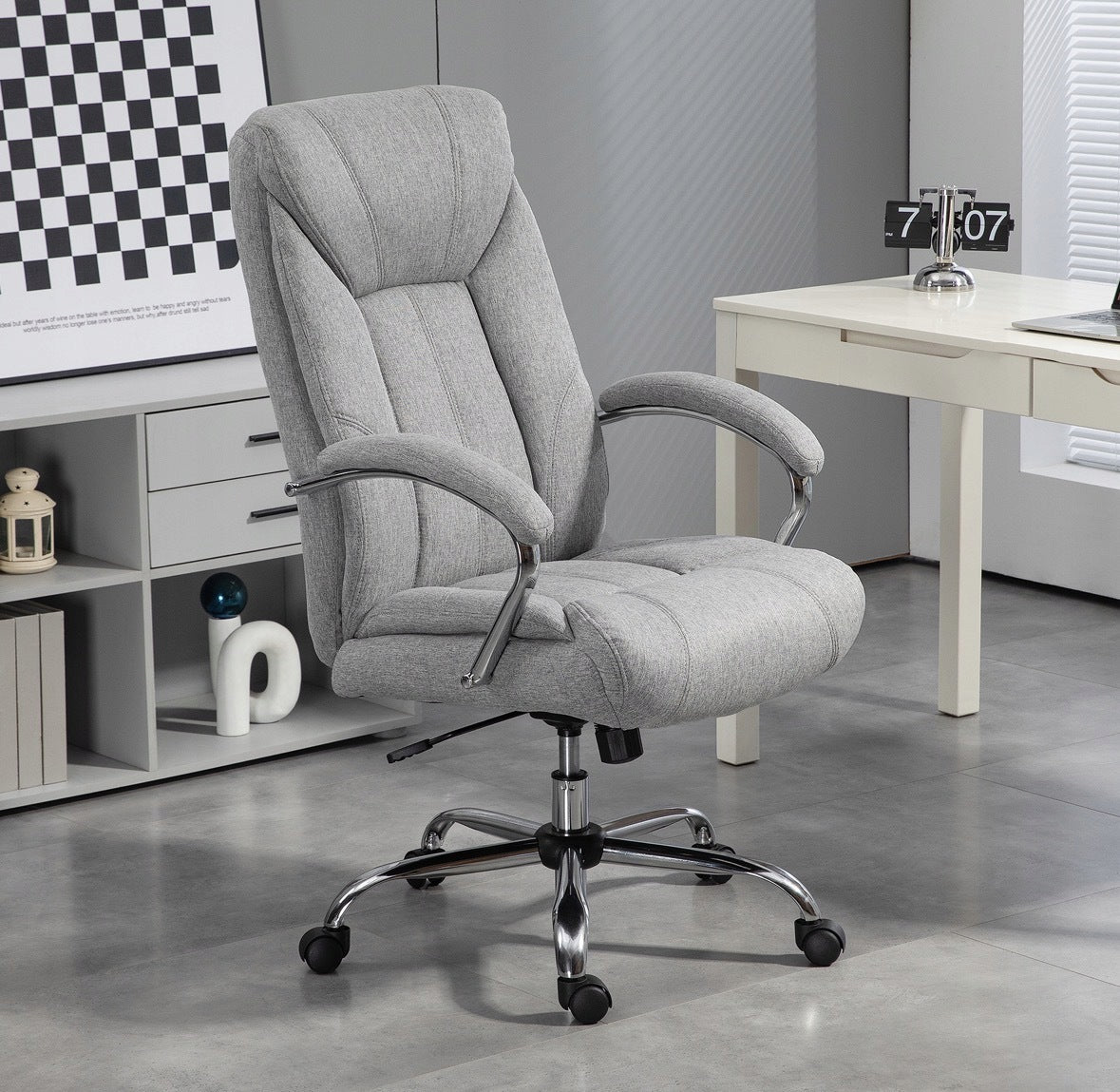 Office swivel chair grey ergonomic Manufacturer code SKU_411