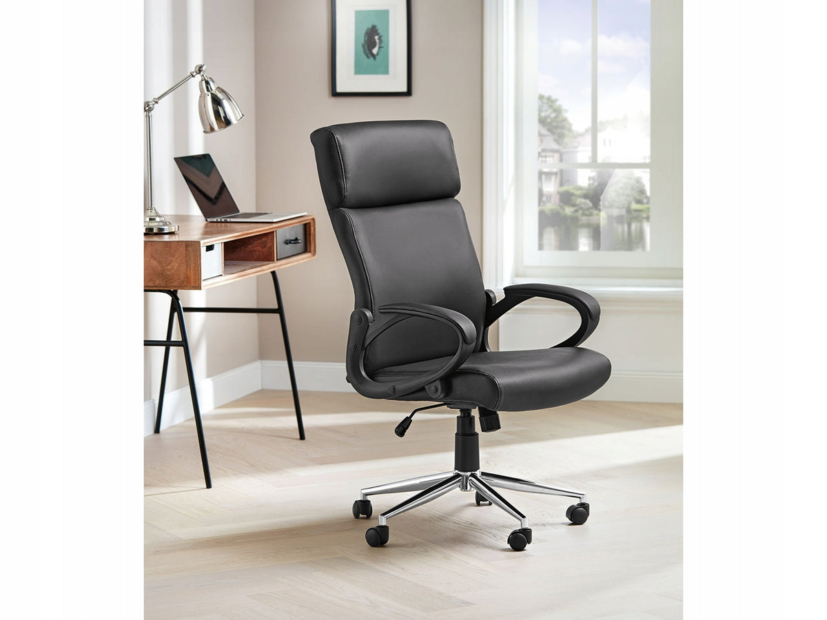 Office swivel chair wide ergonomic BOSS chair TILT ROCKING Brand QMB