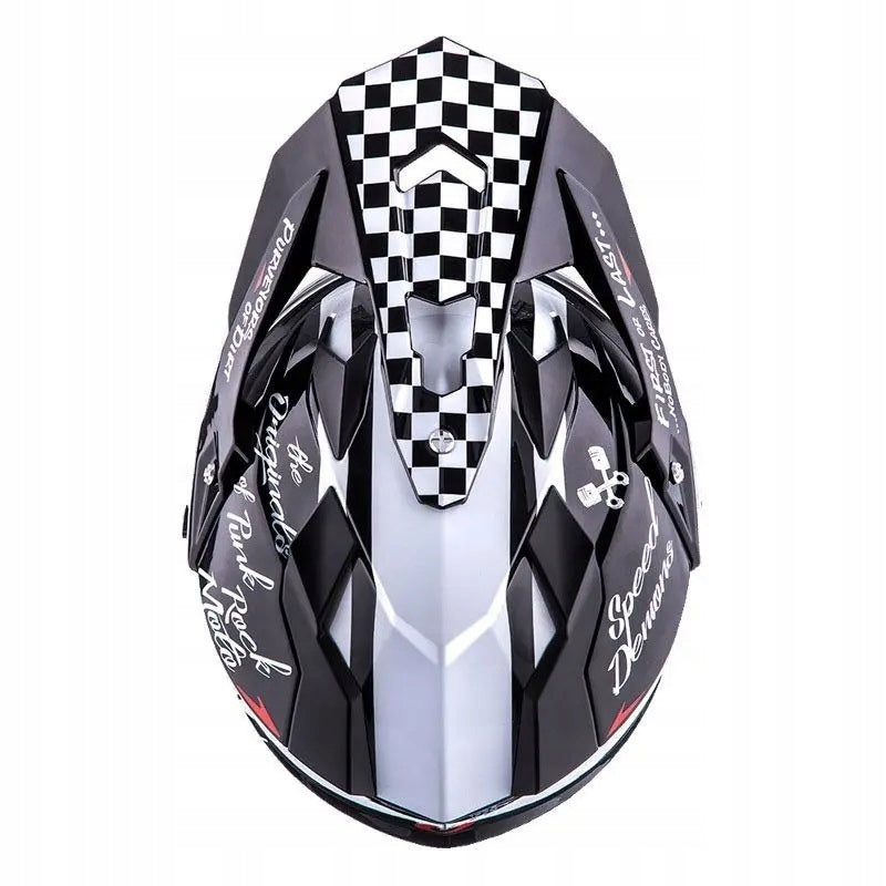 Offroad quad cross helmet ENDURO ONEAL Sierra Torment BLACK XL Manufacturer O'neal
