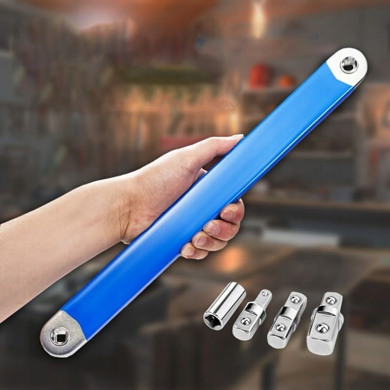 Offset Extension Wrench Set 39cm Carbon Steel 5 Pcs Manufacturer code Klucze przedłużające 5 szt.