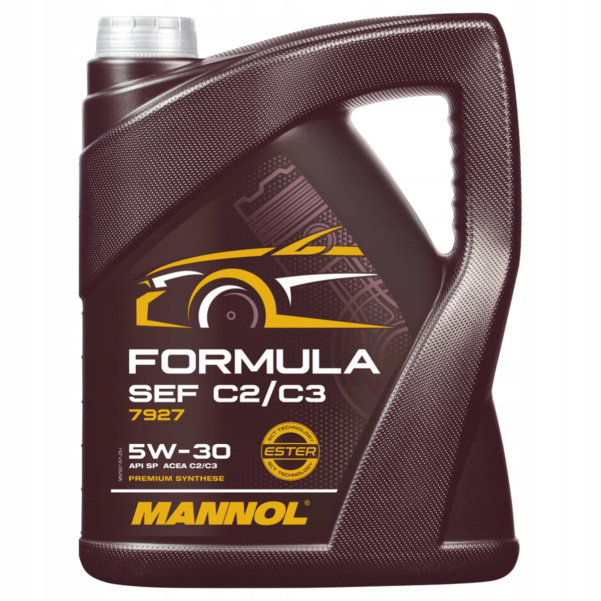 Oil 5in30 Mannol 5L Formula SEF C2/C3 Engine Synthetic Packaging status original