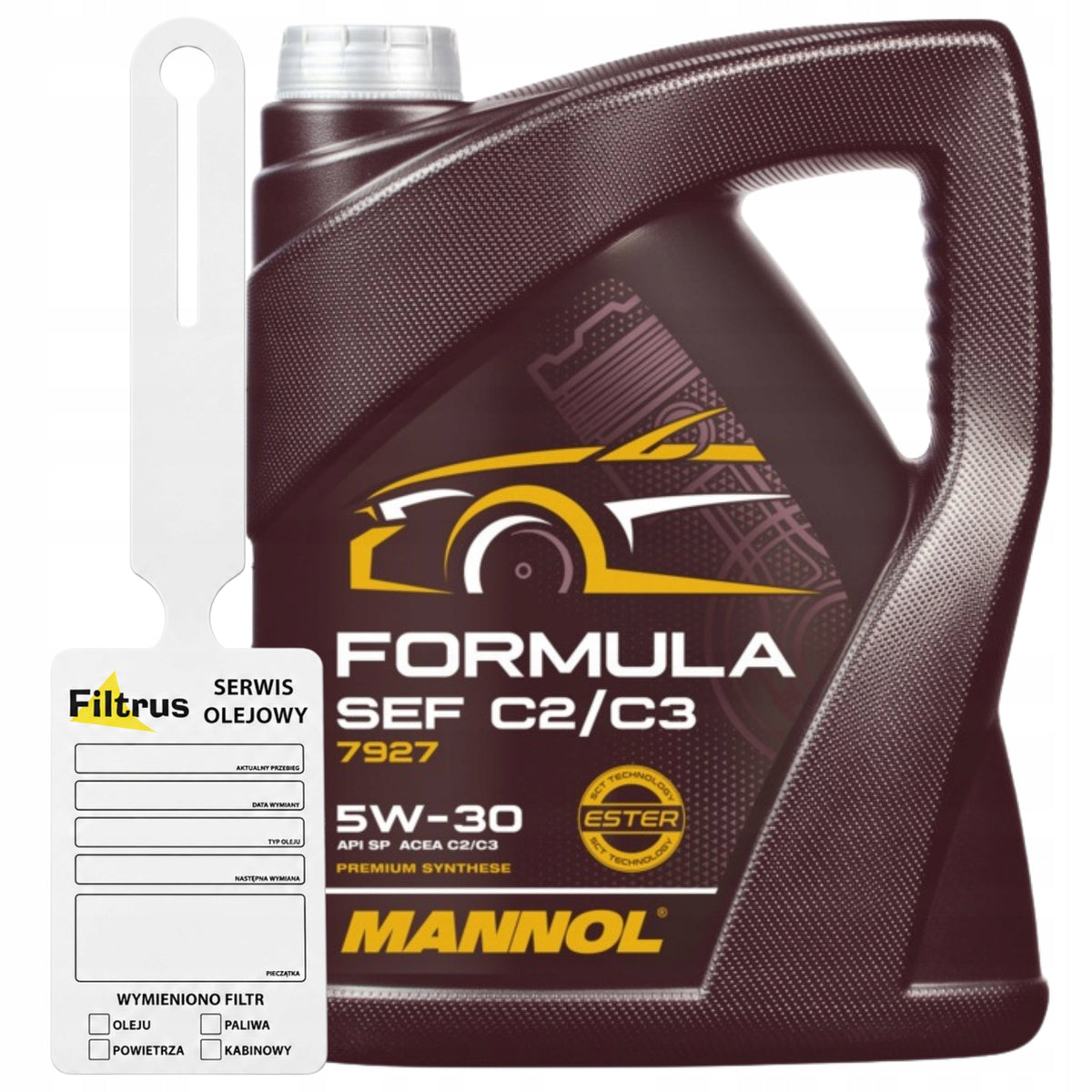 Oil 5in30 Mannol 5L Formula SEF C2/C3 Engine Synthetic