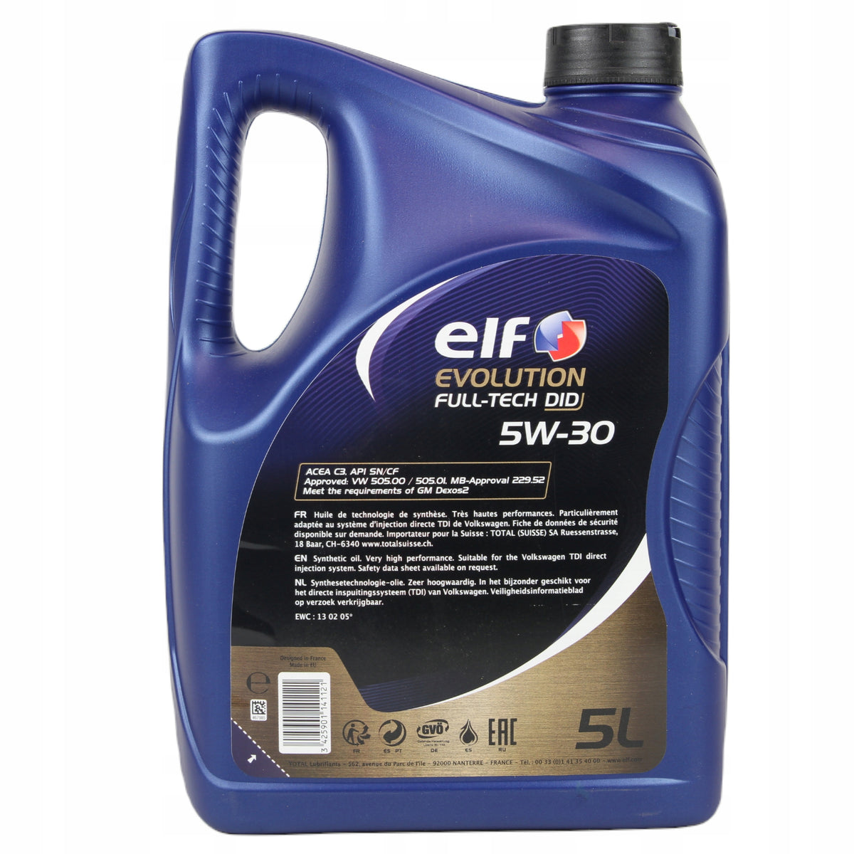 Oil Elf Evolution 900 DID 5W30 5L