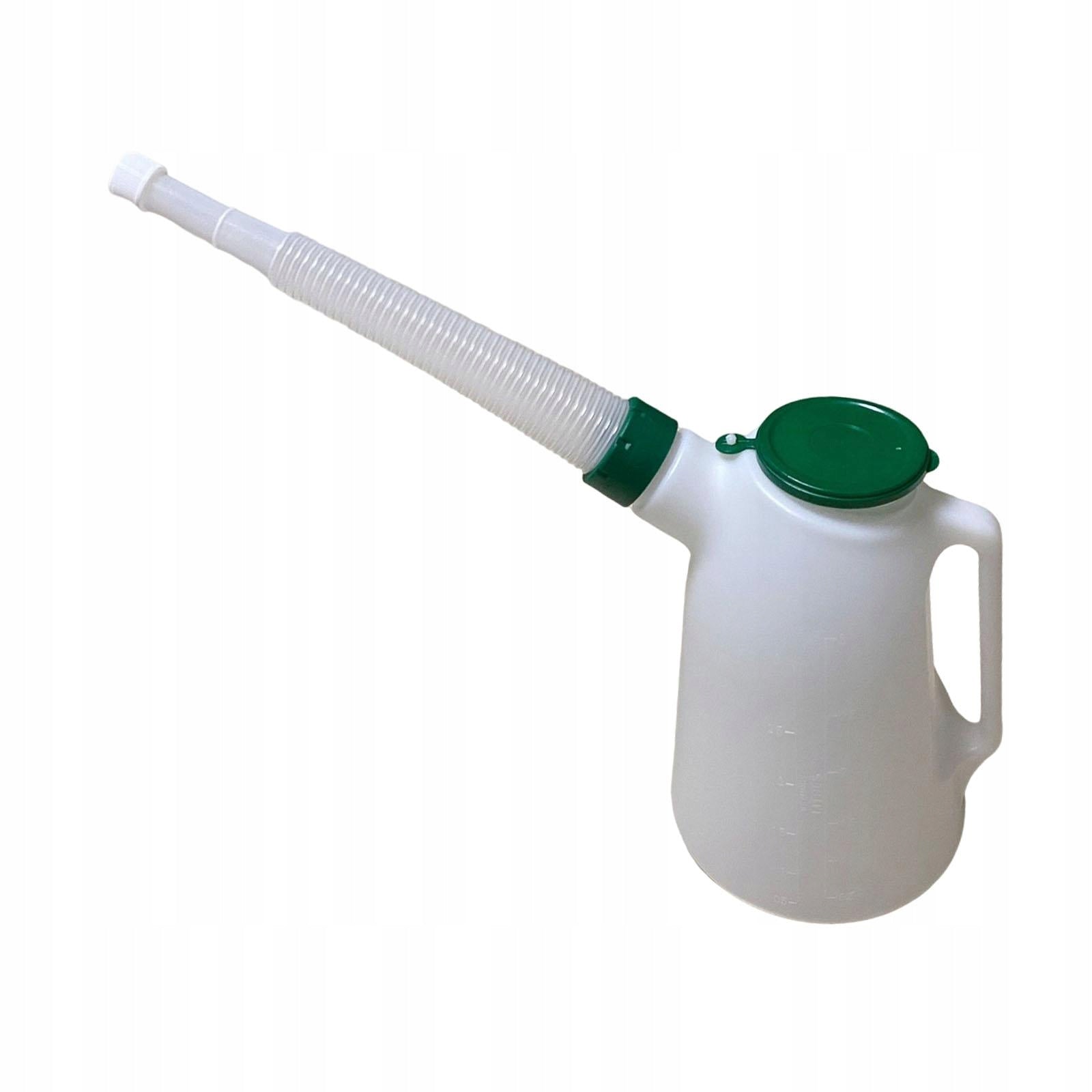 Oil Jug with Pouring Flexible Spout Oil Dispenser for Car Garage 2L Packaging status original