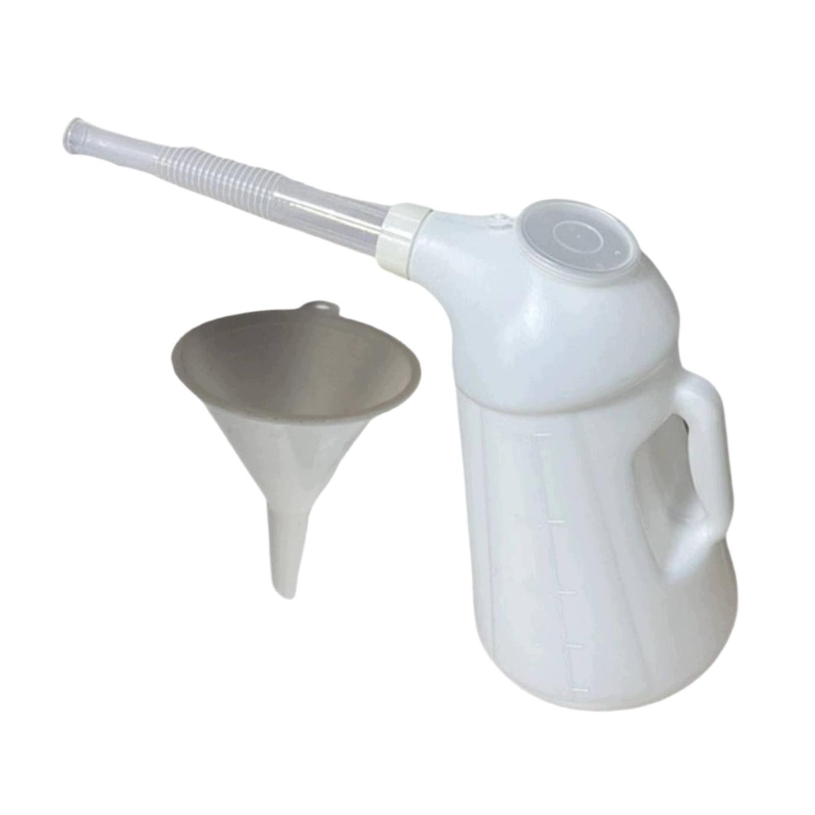 Oil Measuring Container Dustproof with Handle Leakproof Sturdy 3L