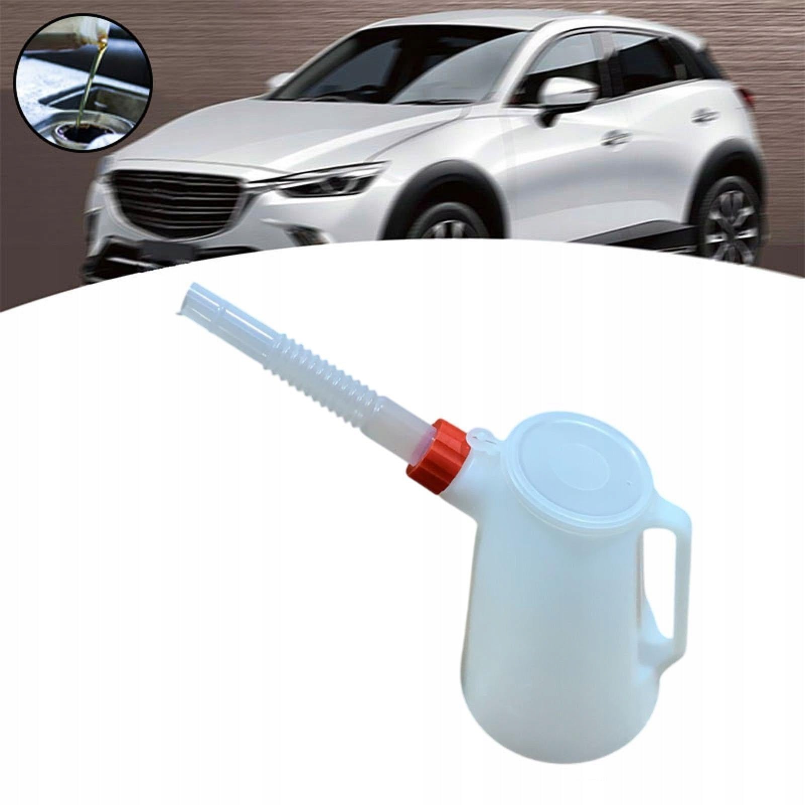 Oil Measuring Container Pots Oil Dispenser for Vehicle Automotive Car 1.2L