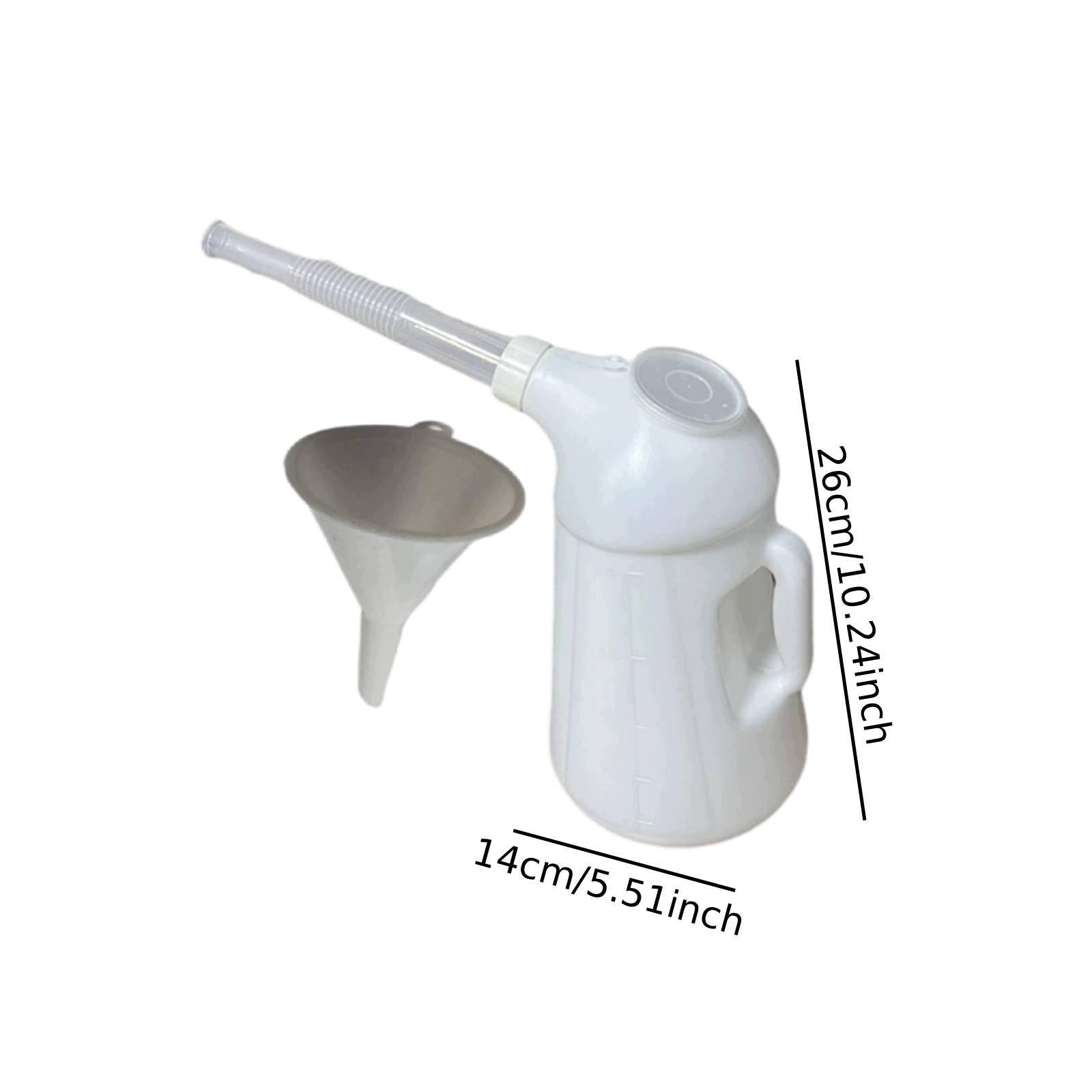 Oil Measuring Container with Spout Professional Multipurpose with Scale 2L Brand no brand